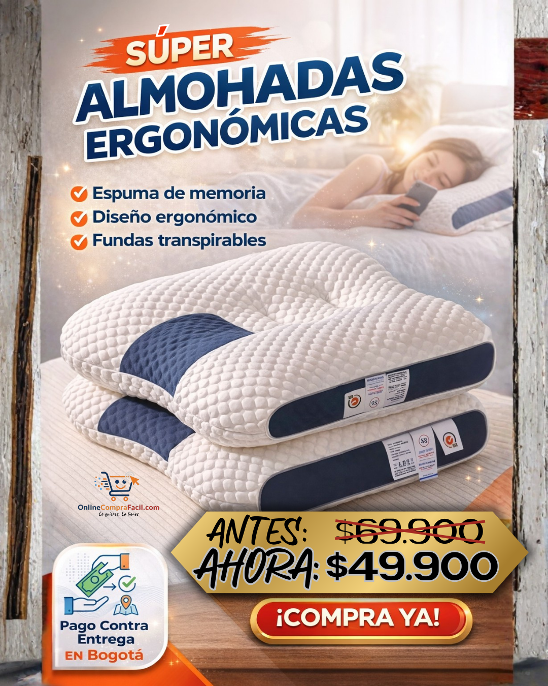 Almohadas Ergonómicas - Imagen 2