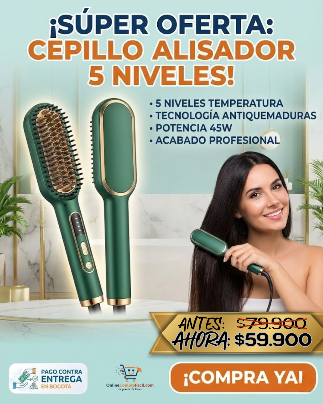 Cepillo Alisador 5 Niveles - Imagen 6