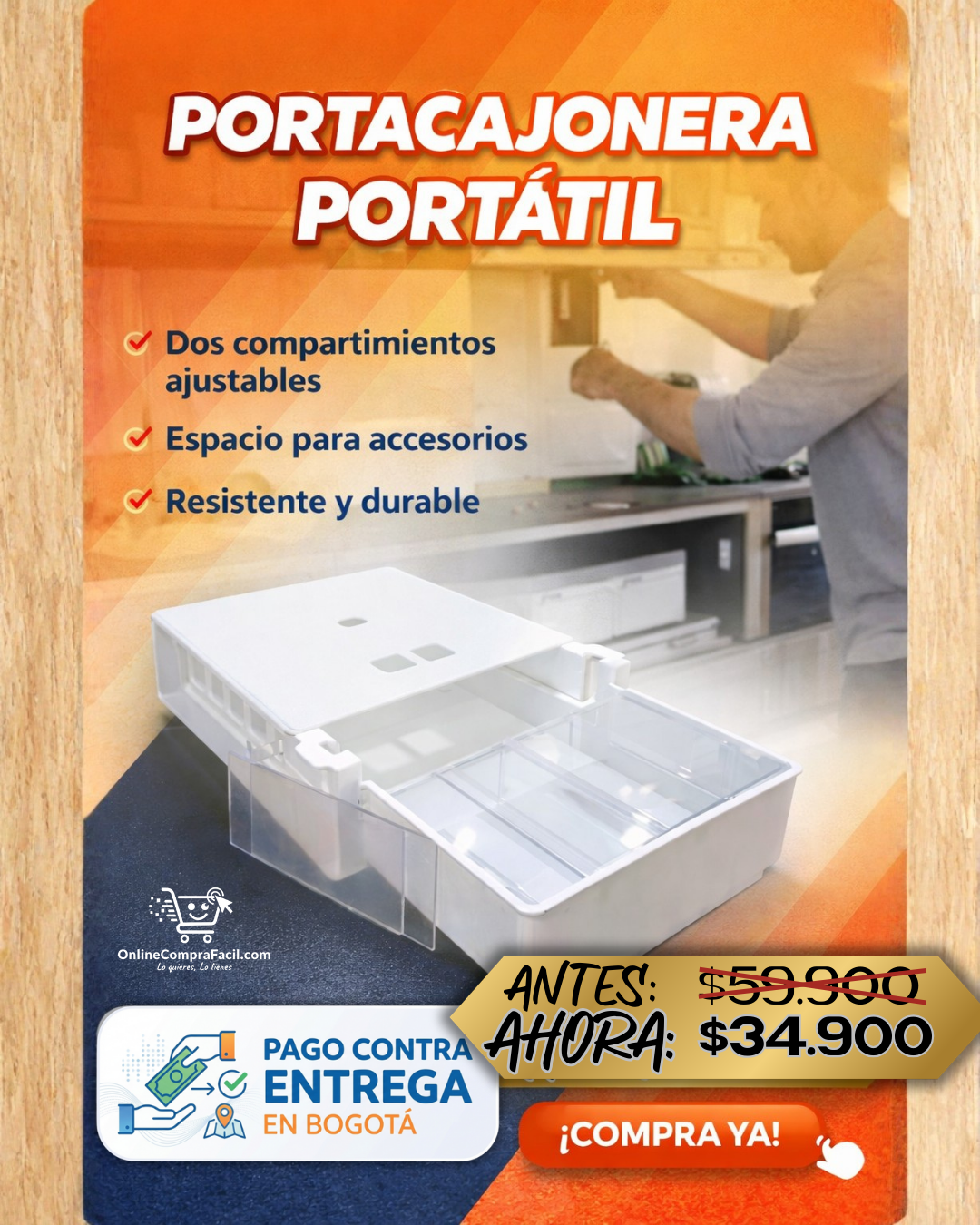 Portacajonera Portátil - Imagen 2