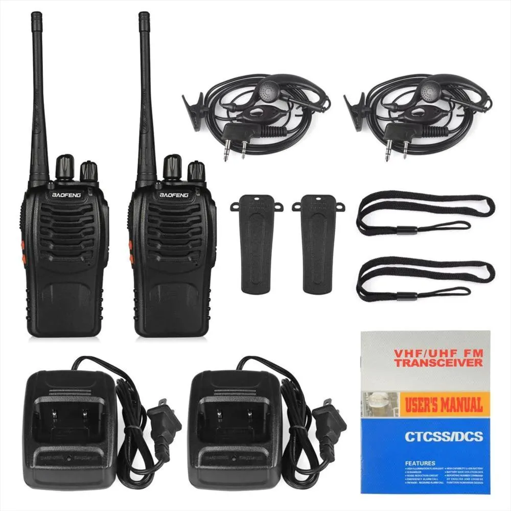 Kit de 2 Walkie Talkies Baofeng BF-888S